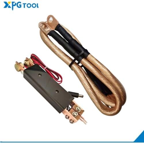 DC plug Spot welding machine handheld automatic trigger spot welding pen 25/35 square copper nose cable / quick plug cable weld
