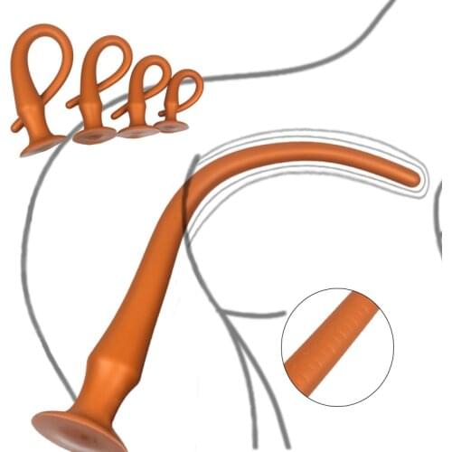 Super Long Silicone Anal Dildo Erotic Adult Sex Toys For Women Menv Huge Soft Anal Butt Plug Anus Dilator Big buttplug Sextoys