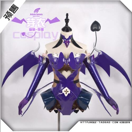 Honkai Impact 3 Raiden Mei Purple Little Devil Cosplay Costume Uniforms Free Shipping