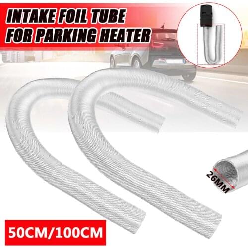 4x 26mm Car Heater Air Intake Pipe 50/100cm Diesel Heater Air Intake Filter Hose Line For Webasto Eberspacher