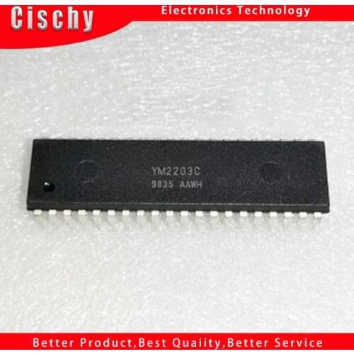 1pcs/lot YM2203C YM2203 DIP-40 In Stock