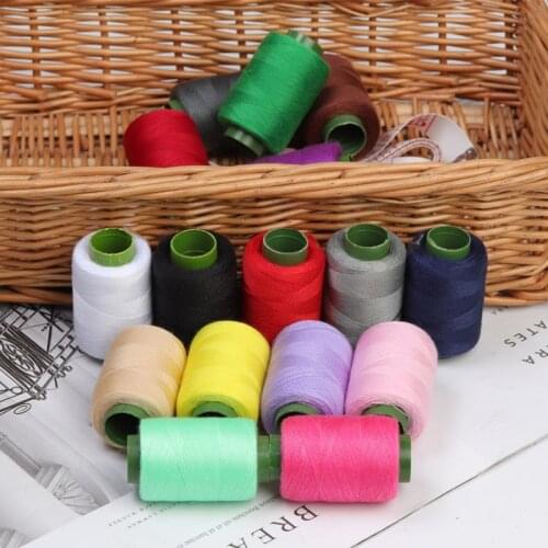 1pc Multicolor Sewing Thread Machine Embroidery Polyester Thread Household DIY Clothing Patch Hand Sewing Accessories Supplies
