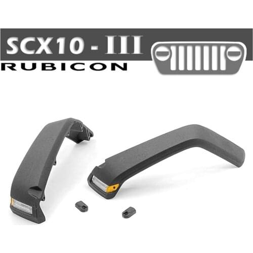 AXIAL SCX10 III JEEP-JL Wrangler Car Shell Front Mudguard With Light