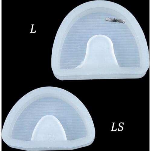 Dental Plaster Model Base Molds for Dentist Laboratory White 7 pieces/set