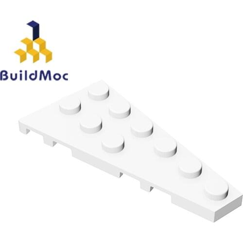 BuildMOC Compatible Assembles Particles 54383 3x6(Left) For Building Blocks Parts DIY Educational gift Toys