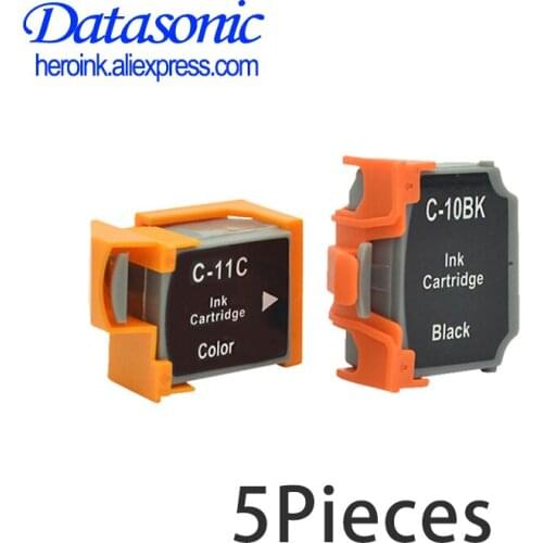 5pcs Black Compatible Ink Cartridges For canon BCI10 BCI-10 BCI For Canon BJC-80 BJC-85 BJC-85PW BJ-30 inkjet printers cartridge