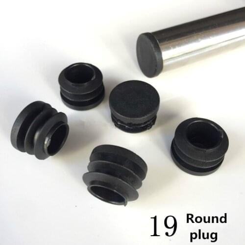 Dia 20mm 19mm pipe plug inner plug stainless steel plug rubber plug stool non-slip foot pad plug plastic head sealing cover