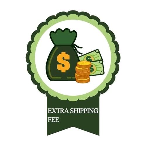 Extra Shipping Fee for Your Orders, If you need pay more $10, You need choose the Quantity is 10, Then amount is 10 * 1=$10