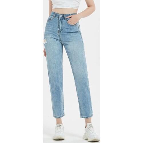 High Waist Jean Shorts Women Summer Loose Casual Short Jeans New 2021 Korean Style All-match Ladies Denim Short Pants 2a09021