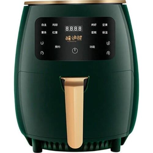 Electric Air Fryer LCD Touch Screen 4.5L Air Fryer Large Capacity Chips Roast Machine Oven Multicooker Instant Pot Fryer