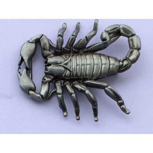The Scorpion Belt Buckle JF-BY304 suitable for 4cm wideth belt with continous stock free shipping