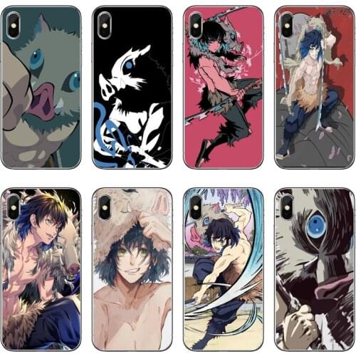 Inosuke Hashibira demon slayer Soft Phone Case For Samsung Galaxy A71 A70 A60 A51 A50 A41 A40 A31 A30 A20E A21S A12 A10 A7 A5 A3