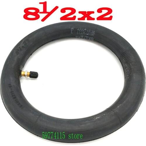 High Quality 8 1 / 2x2 Inner Tube 8.5x2 Inner Camera with Straight Valve for Xiaomi Mijia M365 Electric Scooter Accessories
