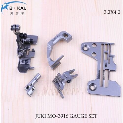 MO-3916 3.2X4.0 Five lines gauge set overlock sewing machine parts R4508-JOE-D00/121-85209/121-53763/121-49803