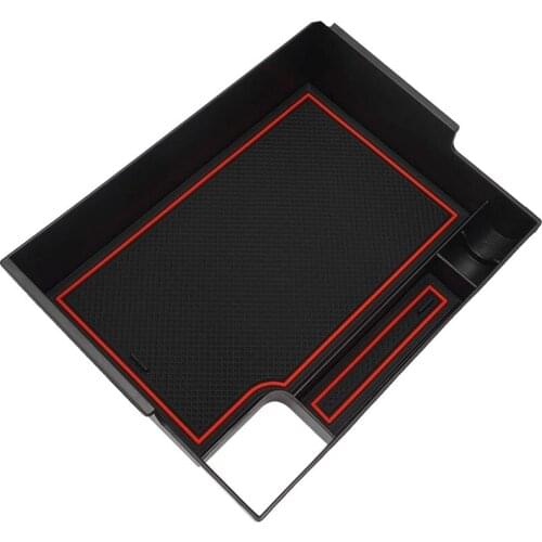 Center Console Organizer Tray for Ford Explorer 2020 2021 Accessories Glove Box Armrest Storage Box Pallet Tray