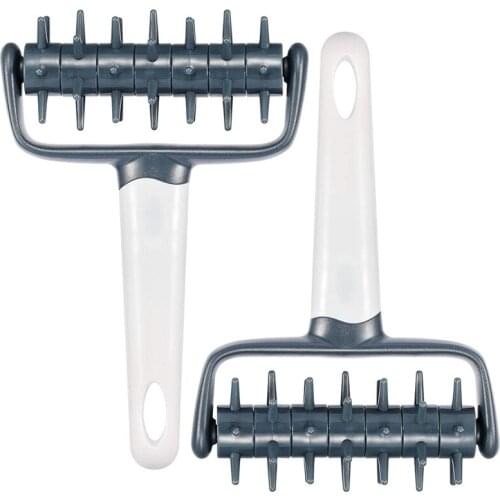 Pizza Pie Dough Roller Pizza Hole Puncher, Cake Pie Pizza Cookies Bread Pastry Dough Can Hole Puncher 2 Pieces