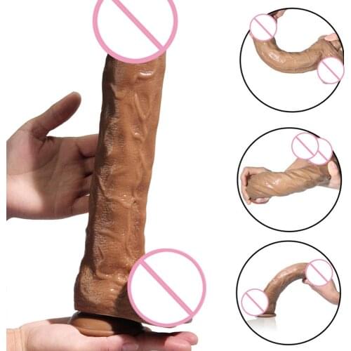 VETIRY Super Long Realistic Dildo Simulation Penis Sex Toys for Woman Female Masturbation Strong Suction Cup G-spot Orgasm Soft