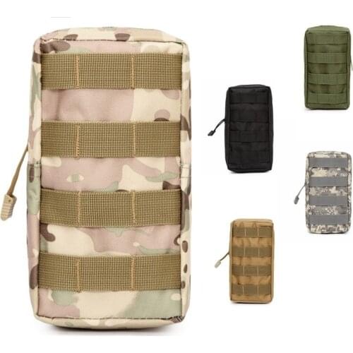 CQC Tactical Molle Bag System Medical Pouch Outdoor Utility Military Airsoft Vest EDC First Aid Waist Pouch