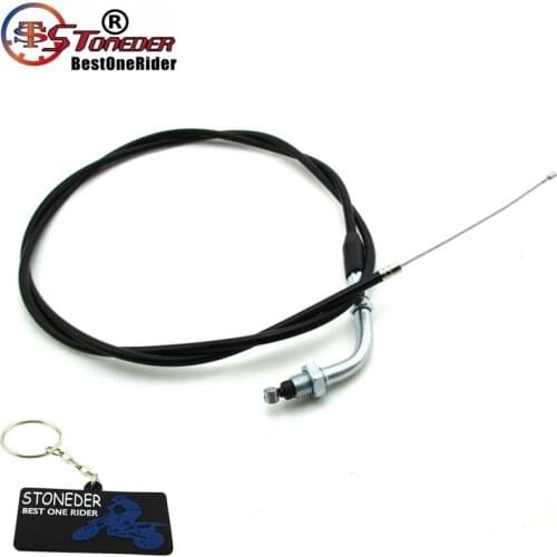 STONEDER 1900mm 75" Throttle Cable For 33cc 43cc 49cc Standing Gas Scooter 50cc 60cc 80cc Motorized Bicycle Bike