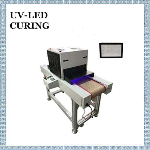Vertical 365nm UV LED Curing Machine LED UV Glue Curing Conveyor Splidification use of Production Line