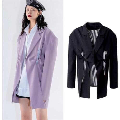 Streetwear Style New Tide Women Runway Designer Chic Jacket Blazer Woman Coat High Fashion Jackets Women Coat Clothing SL320