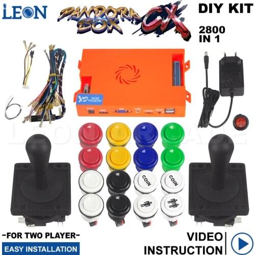 3d Game Arcade Cabinet Diy Kit Wood Pandora Box Game Happ Arcade Buttons Pandora Box Cx American Style Arcade Joystick Acrylic