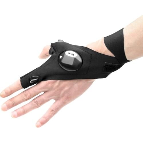 Car accessories Night Car Repair tool Flashlight Glove for Seat Ibiza Leon FR Altea Ford Focus 2 3 Fiesta Ranger Fusion Ka