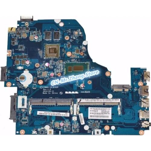 SHELI FOR Acer Aspire E1-572 Laptop Motherboard W/ I7-4510U CPU NBMLC11005 NB.MLC11.005 LA-B162P DDR3 GT84M GPU