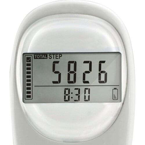 Newest Portable Walking Distance Exercise Pedometer Fitness Activity Step Counter Sports For Step Fitness Camping Hiking Sports