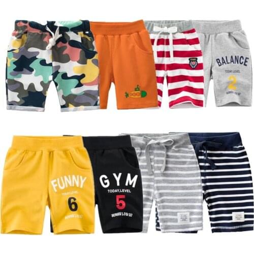 2021 New Fashion Summer Children Cotton Shorts for Boys Camouflage Toddler Pant Kids Beach Short Baby Girls Casual Sports Pants