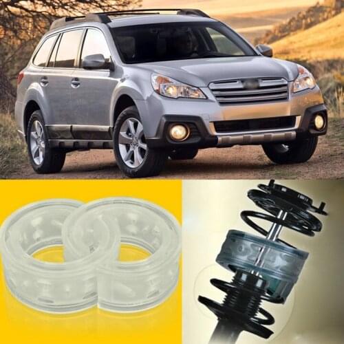 2pcs Power Front /Rear Shock Suspension Cushion Buffer Spring Bumper For Subaru Outback
