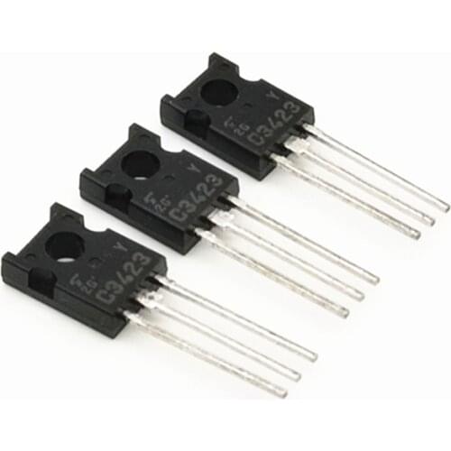 10PCS 2SA1360 2SC3423 A1360 C3423 TO-126 Triode (10PCS=5Pair)