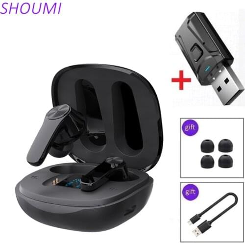 X18 TWS Earbuds Waterproof Earphone Wireless Bluetooth Headset Bass Stereo Air Earpiece Pod with Mic USB Adaptor for TV PC Game