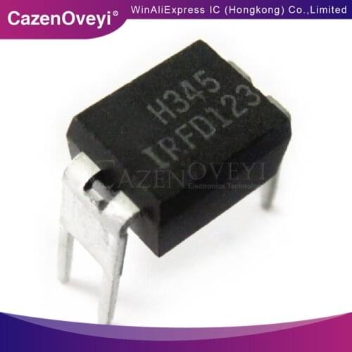 10pcs/lot IRFD123 FD123 DIP-4 In Stock