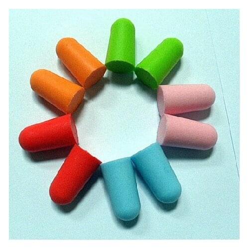 [ Fly Eagle ] 1200 PCS SOFT FOAM EARPLUG COLOR PROTECTOR EAR PLUGS