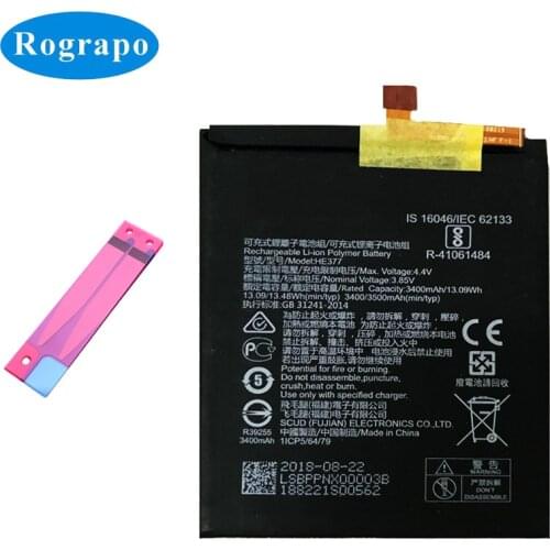 3500mAh Replacement Battery For Nokia 3.1 Plus Mobile Phone Accumulator