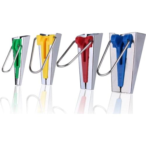 Nonvor 4 Sizes Fabric Bias Tape Maker Tools Sewing Accessories Fabric Sewing Quilting Bias Binding Maker Bias Binding Tape Maker