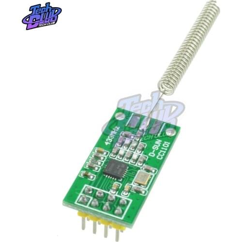 433MHz CC1101 Wireless Transceiver Module 2500 NRF Distance Transmission Board OOK ASK MSK Modulation Programable Control