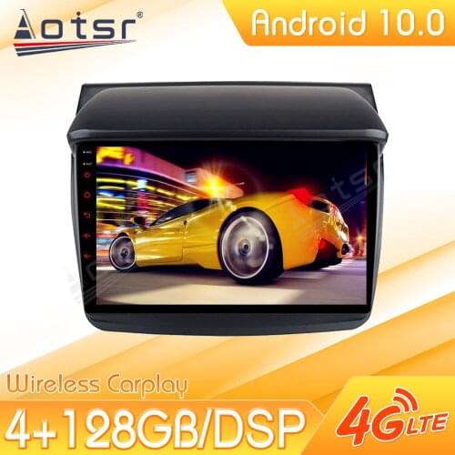 Android 10 Car Multimedia Stereo Player For Mitsubishi L200 PAJERO Sport 2008-2017 Tape Radio Recorder GPS Navi Head Unit 2 Din