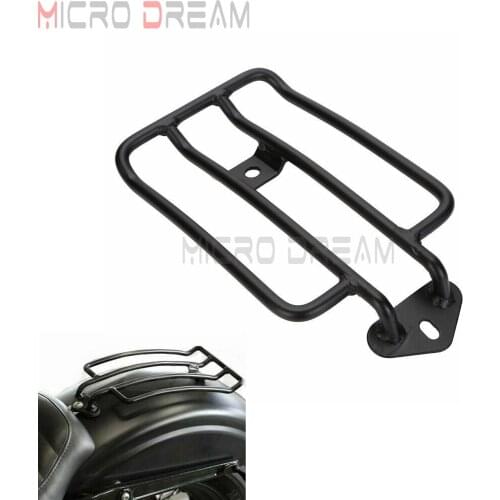Solo Motorcycles Luggage Rack Black Rear Passenger Seat For Harley 48 72 Sportster XL 1200 883 Iron Nightster Roadster 2004-2015