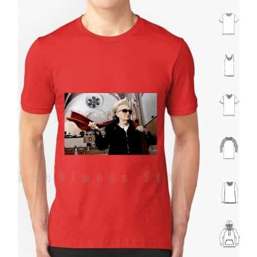 Bernadette Chirac - L'écharpe T Shirt Big Size 100% Cotton Bernadette Chirac Chirac Jacques Chirac Politique Politics France