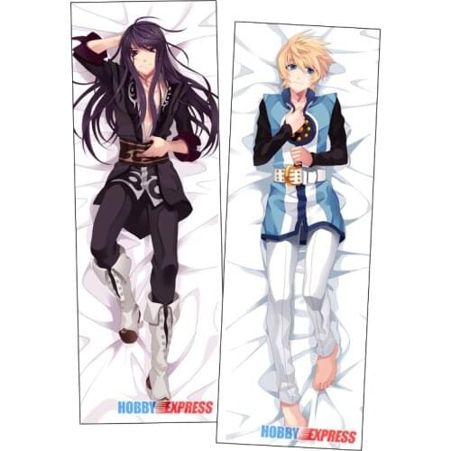 Hobby Express Anime Dakimakura Japanese Otaku Husbando Hugging Body Pillow Cover Yuri Lowell and Flynn Scifo ADP84091