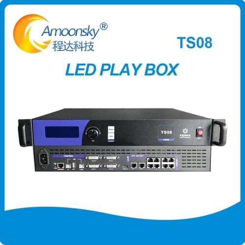 Linsn TS08 4K LED Display Controller Support 5.2 Million Pixels For Full Color P3.91 Module Screen Panel