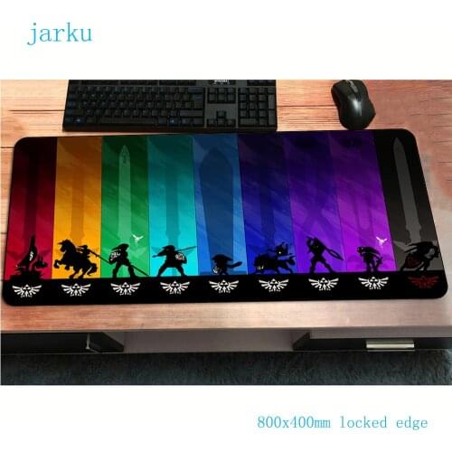 Zelda mouse pad High quality pad to mouse notbook computer mousepad 3d gaming padmouse gamer to 800x400mm keyboard mouse mats