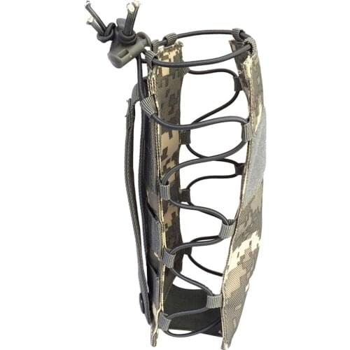 Multifunction Molle Travel Water Bottle Carrier Flask Pouch Carry Bag Storage Case 8.5*20*6cm