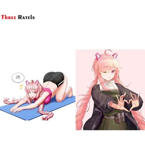 Three Ratels A415 T 14 Miho Last Origin Anime Game Sticker For Cars Motorcycles Water cups Furniture Luggage Skateboards Compute