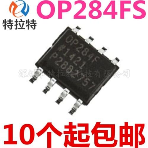 10pcs/lot OP284FSZ OP284FS OP284 Gates Sop-8 Operational Amplifier Brand New & Original
