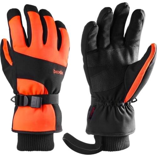 Outdoor camping hiking motorcycle ski gloves sports full finger unisex touchscreen winter thermal warm cycling bicycle bike