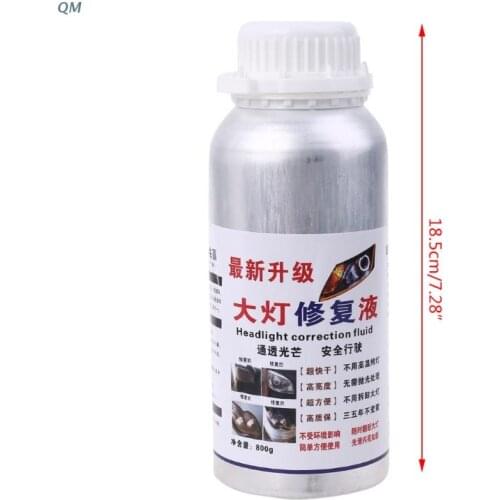 Car headlight Polish Glass Coating Refurbishment Scratch Repair hydrophobic Coating Fix 13MF