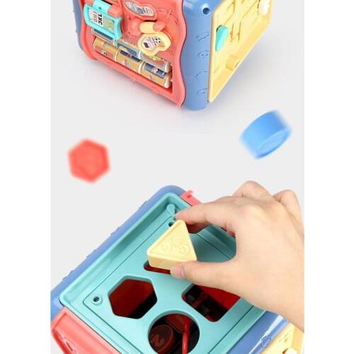 Geometry Shape Match Bead Maze Building Blocks Learning Educational Toys